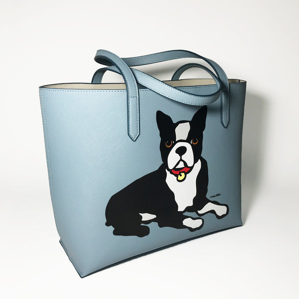 Boston terrier sales tote bag