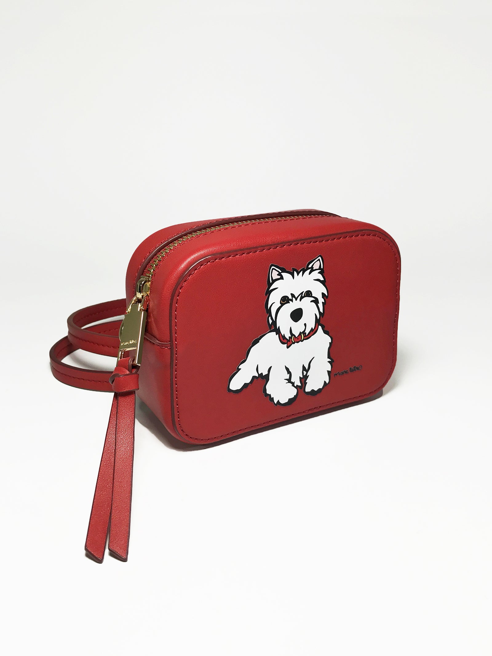 Marc Tetro Westie buy Mini Tote And Card Wristlet Set